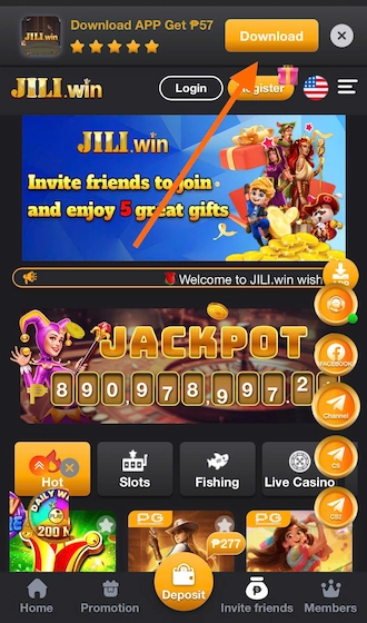 select the "Download"