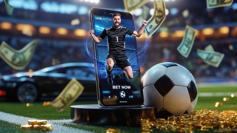 The sports section offers many popular sports and betting options